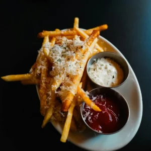 Baked Garlic Parmesan Chips